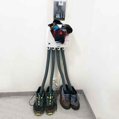 Schuhtrockenanlage in Þingeyraroddi